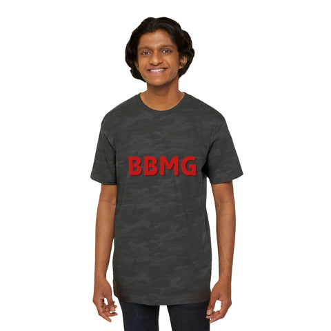 Men's Storm Camo Print Tee with 'BBMG' Design