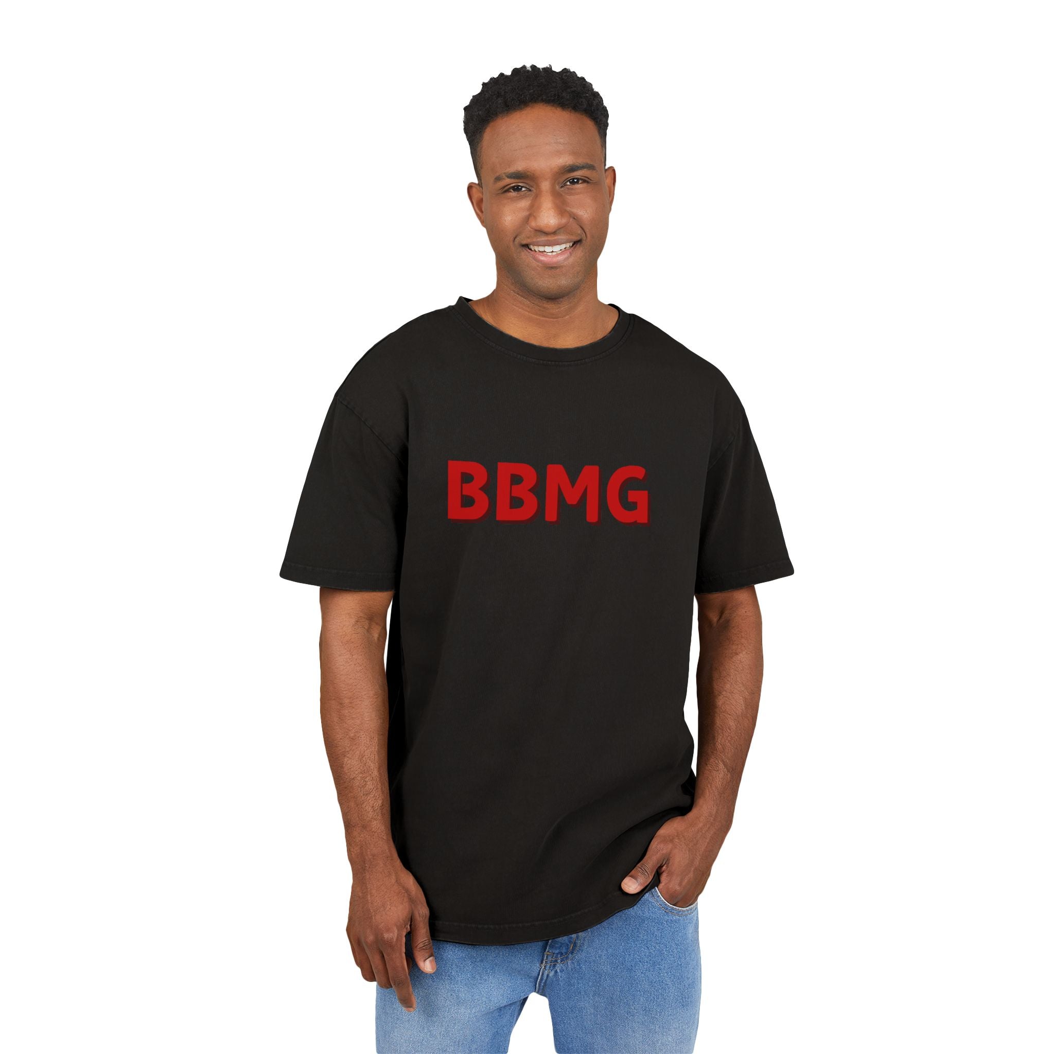 Oversize Tee Acid Washed Heavy Men's Graphic T-Shirt