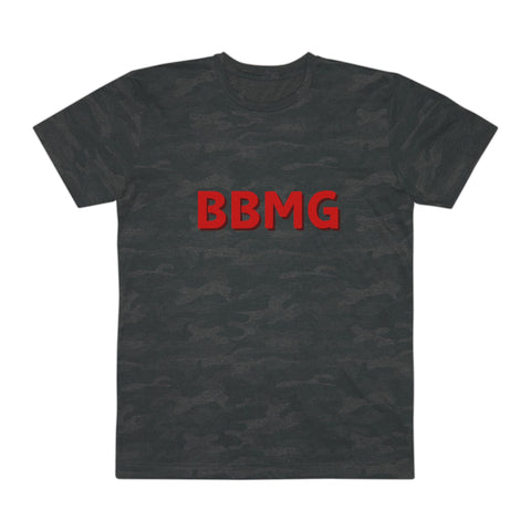 Men's Storm Camo Print Tee with 'BBMG' Design
