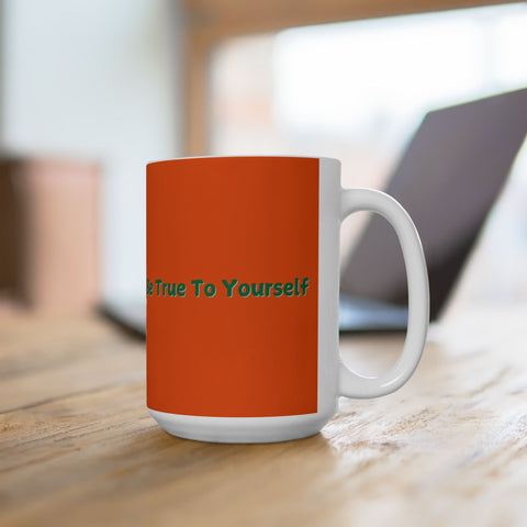 BTTY Ceramic Mug (11oz) - Unique Geometric Design Coffee Cup for Modern Home Decor